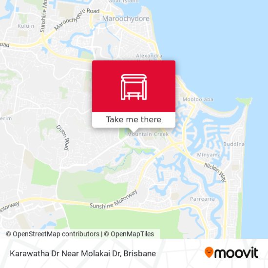 Karawatha Dr Near Molakai Dr map