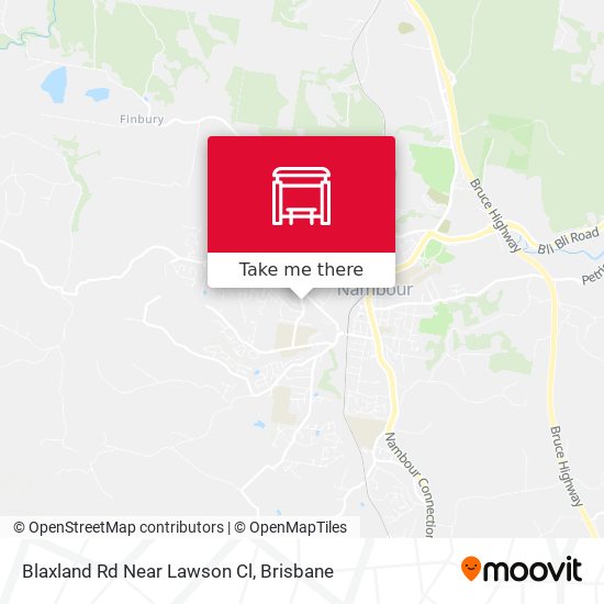 Blaxland Rd Near Lawson Cl map