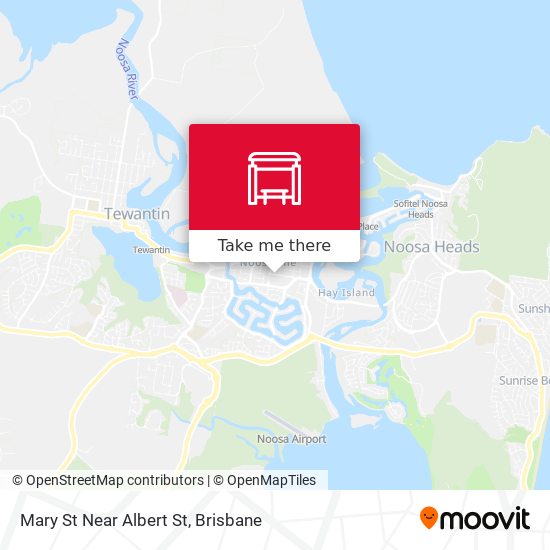 Mary St Near Albert St map