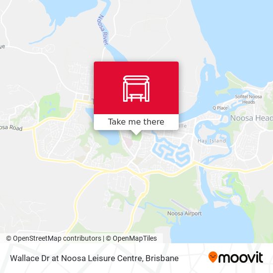 Wallace Dr at Noosa Leisure Centre map