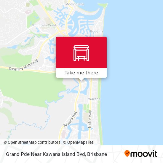 Grand Pde Near Kawana Island Bvd map