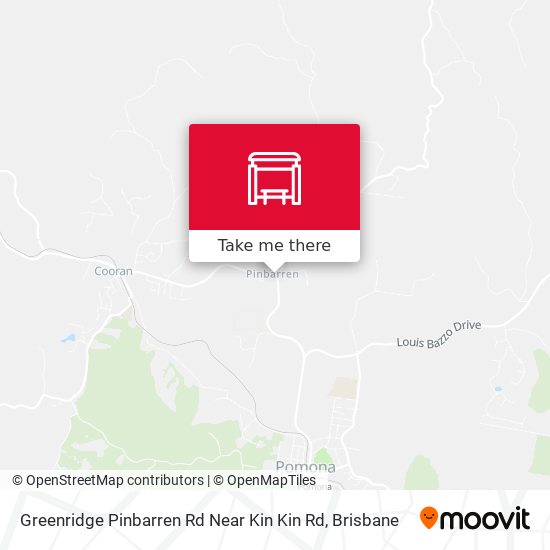 Greenridge Pinbarren Rd Near Kin Kin Rd map