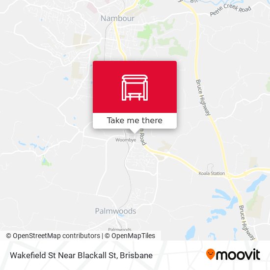 Wakefield St Near Blackall St map