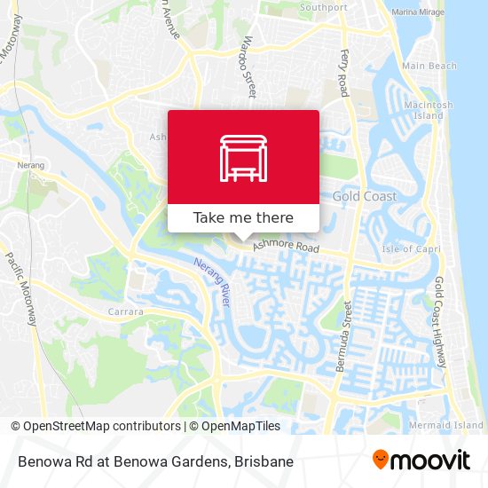 Benowa Rd at Benowa Gardens map