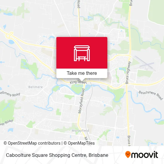 Mapa Caboolture Square Shopping Centre