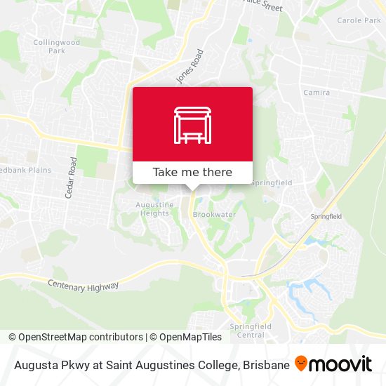 Augusta Pkwy at Saint Augustines College map