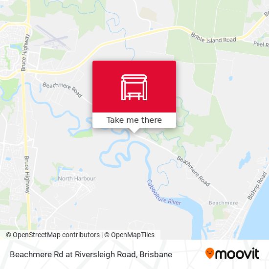Beachmere Rd at Riversleigh Road map