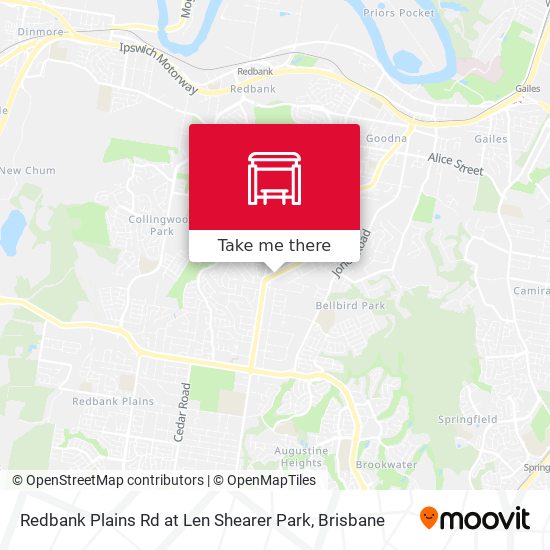 Redbank Plains Rd at Len Shearer Park map