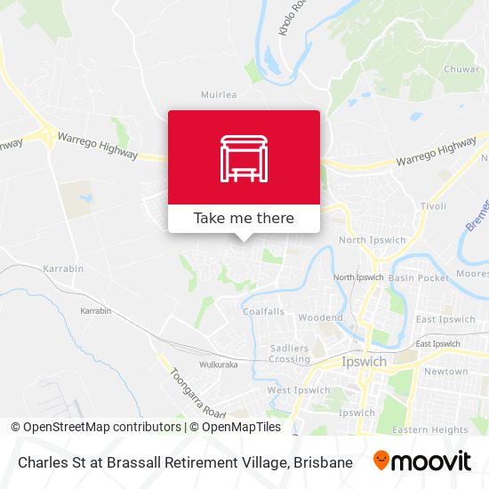 Charles St at Brassall Retirement Village map