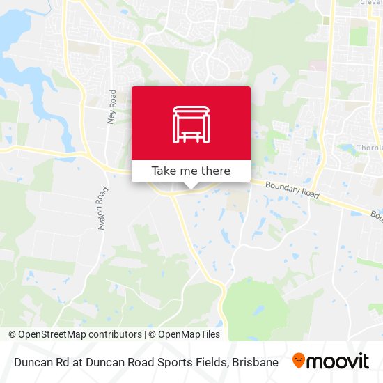Duncan Rd at Duncan Road Sports Fields map