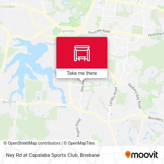 Ney Rd at Capalaba Sports Club map
