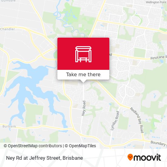 Ney Rd at Jeffrey Street map