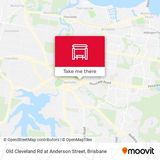 Old Cleveland Rd at Anderson Street map