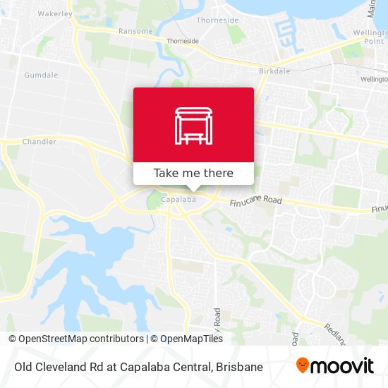 Old Cleveland Rd at Capalaba Central map