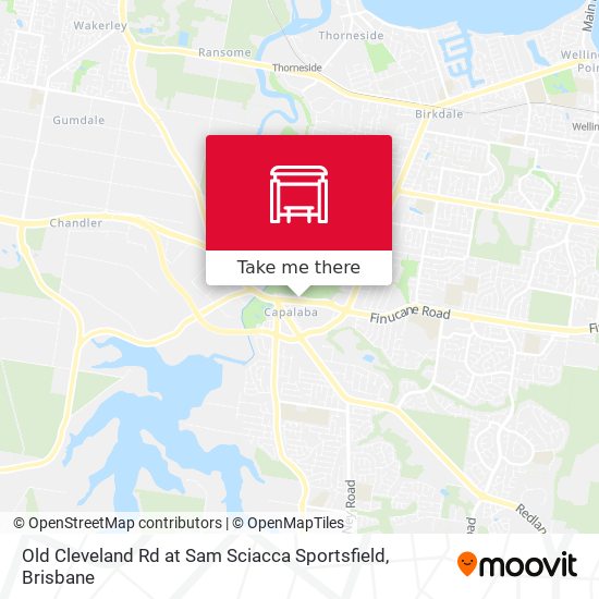 Old Cleveland Rd at Sam Sciacca Sportsfield map
