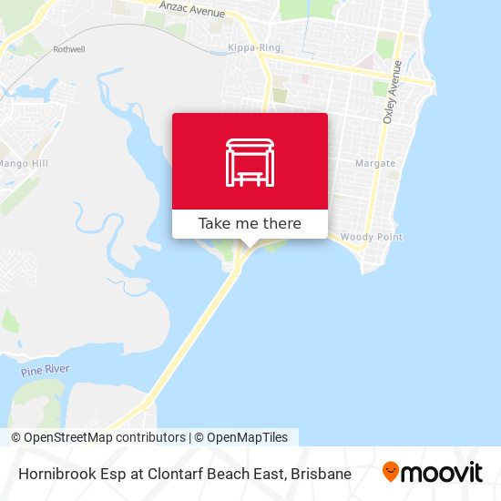 Hornibrook Esp at Clontarf Beach East map
