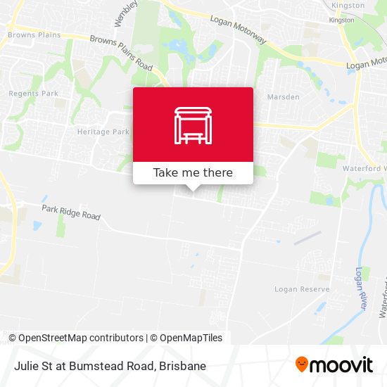 Julie St at Bumstead Road map