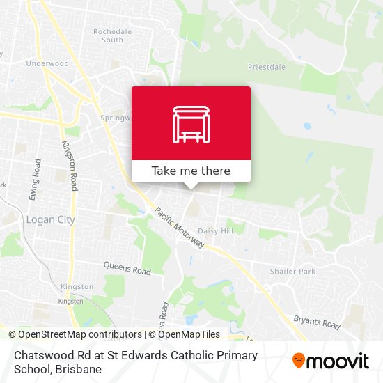 Chatswood Rd at St Edwards Catholic Primary School map