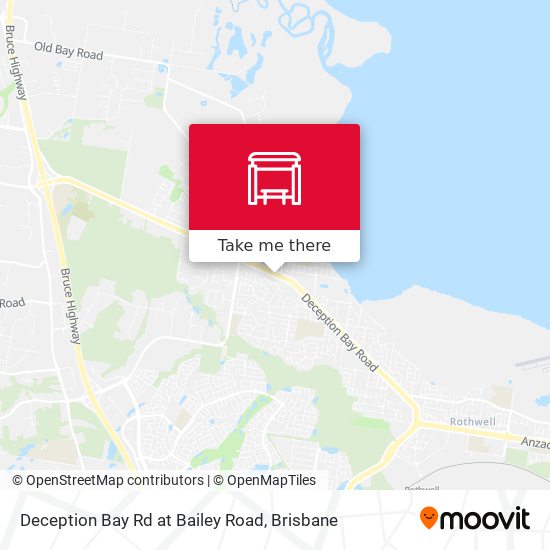 Deception Bay Rd at Bailey Road map