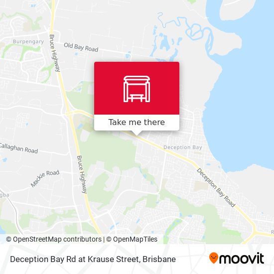 Deception Bay Rd at Krause Street map