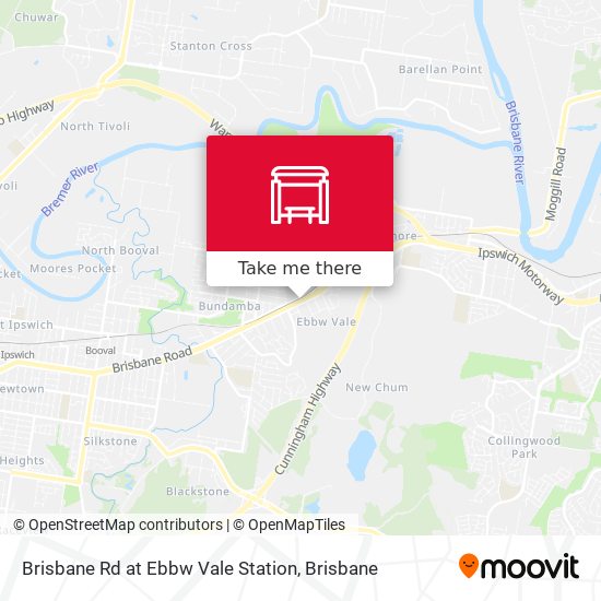 Brisbane Rd at Ebbw Vale Station map