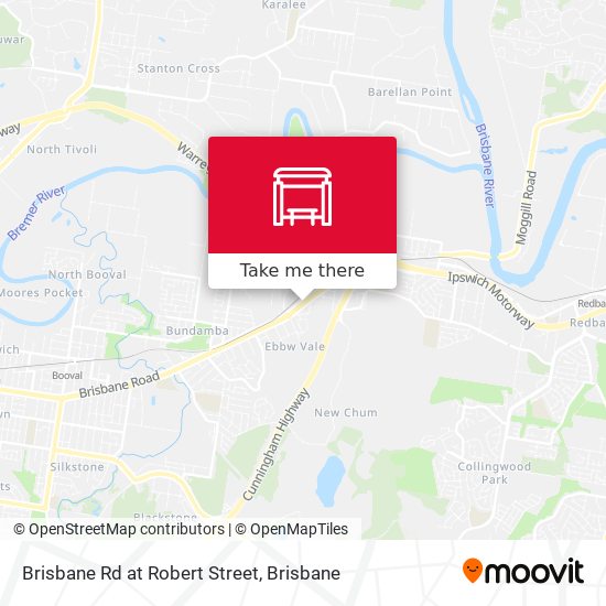 Brisbane Rd at Robert Street map