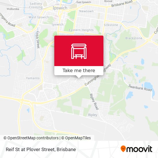 Reif St at Plover Street map