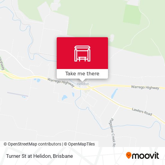 Turner St at Helidon map