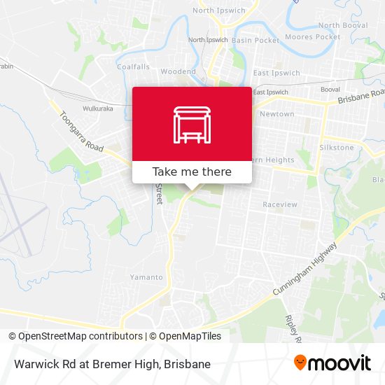 Warwick Rd at Bremer High map