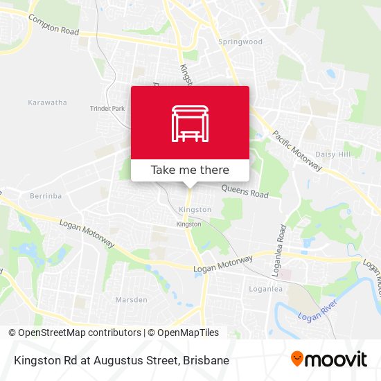 Kingston Rd at Augustus Street map