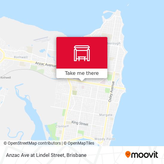 Anzac Ave at Lindel Street map