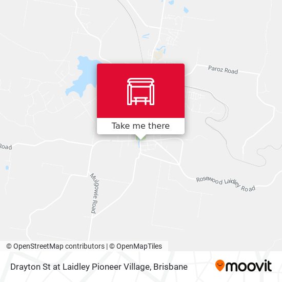 Drayton St at Laidley Pioneer Village map
