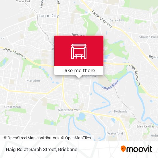 Haig Rd at Sarah Street map