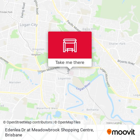 Mapa Edenlea Dr at Meadowbrook Shopping Centre