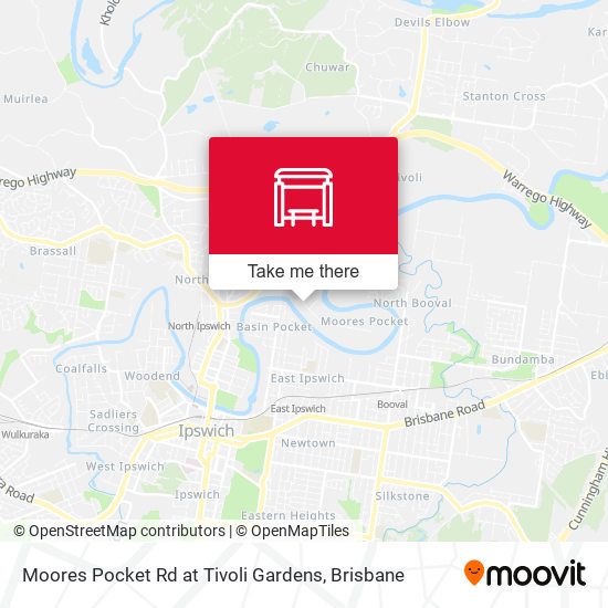 Moores Pocket Rd at Tivoli Gardens map