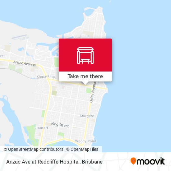 Anzac Ave at Redcliffe Hospital map