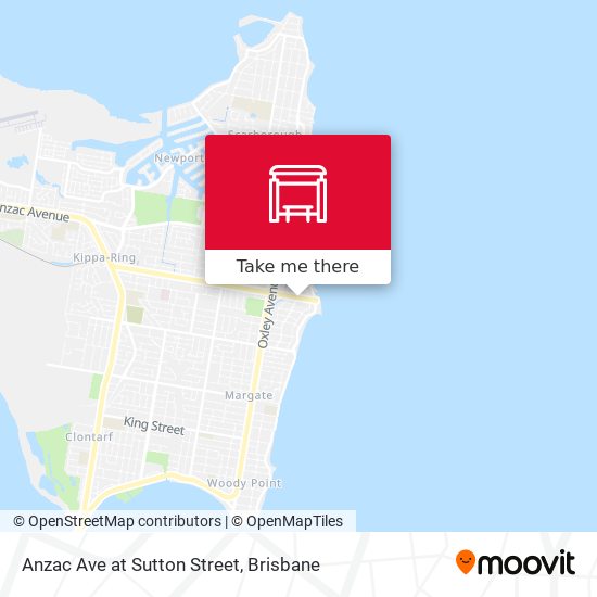 Anzac Ave at Sutton Street map