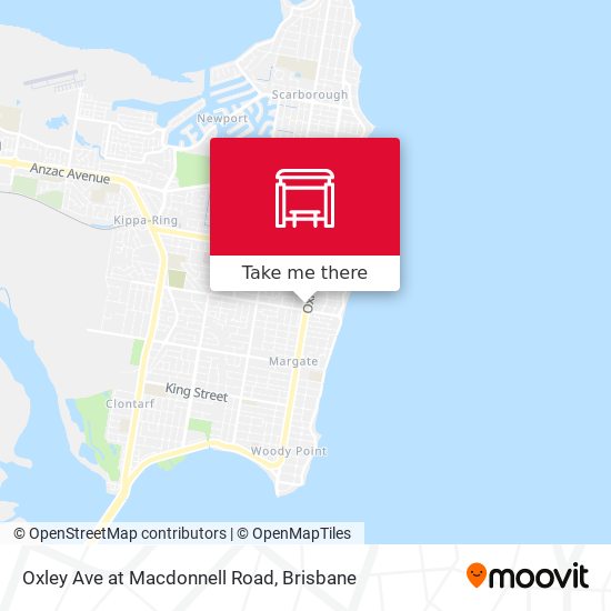 Oxley Ave at Macdonnell Road map