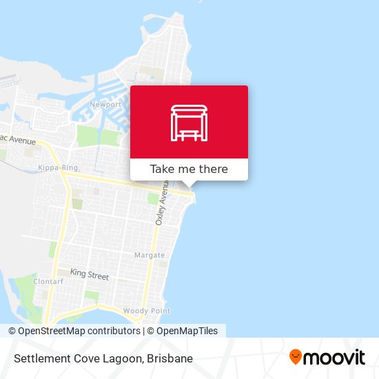 Settlement Cove Lagoon map