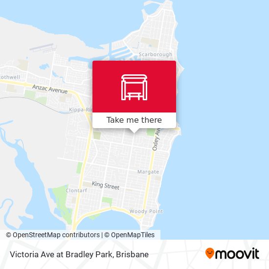 Mapa Victoria Ave at Bradley Park