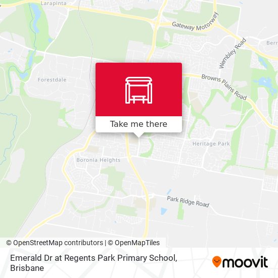 Emerald Dr at Regents Park Primary School map