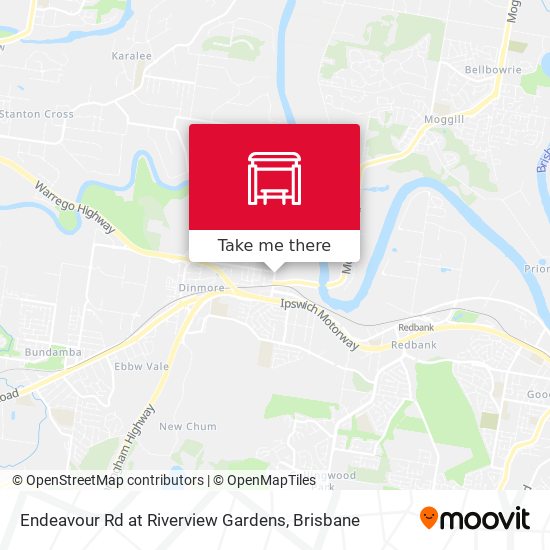 Mapa Endeavour Rd at Riverview Gardens