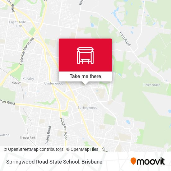 Springwood Road State School map