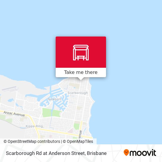 Scarborough Rd at Anderson Street map
