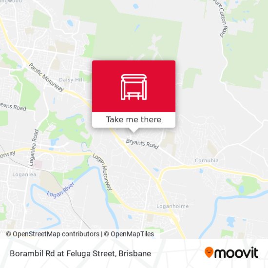 Borambil Rd at Feluga Street map