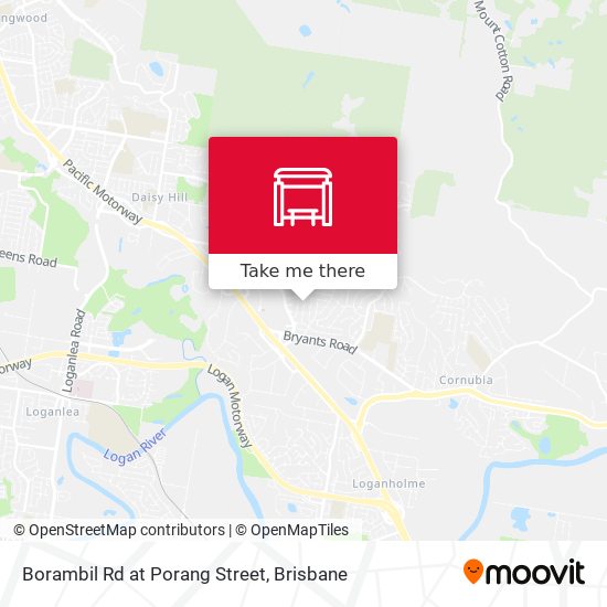 Borambil Rd at Porang Street map