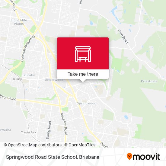 Springwood Road State School map