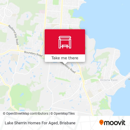 Lake Sherrin Homes For Aged map