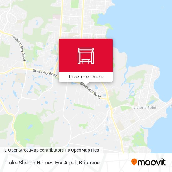 Lake Sherrin Homes For Aged map