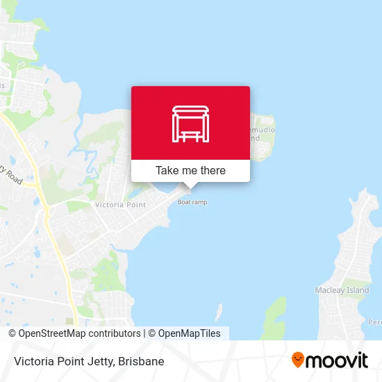Mapa Victoria Point Jetty